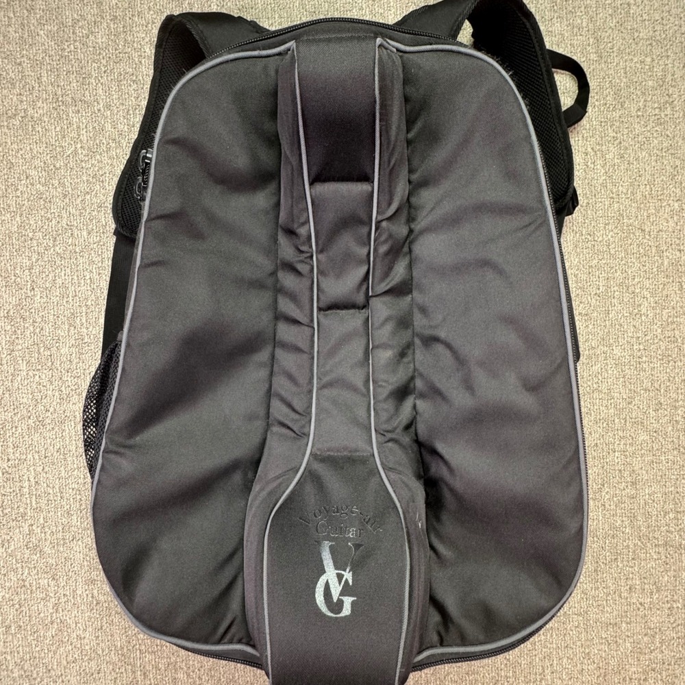 Voyage Air Deluxe Voyager Folding‎ Guitar Backpack Case Detachable Laptop EUC
